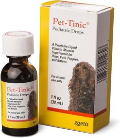 img 1 attached to Pet-Tinic Pediatric Drops for Dogs, Cats, Puppies, and Kittens - 1 oz. (30 ml) – Brand Not Specified