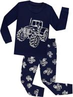 ddsol toddler tractor excavator sleepwear logo
