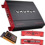 crunch pz 1020 4 powerzone 4 channel amplifier logo