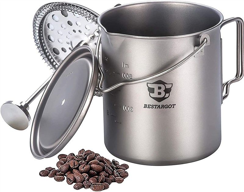 Bestargot Titanium Backpacking Multi Functional Cookware