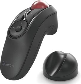 img 4 attached to 🖱️ ELECOM Handheld Bluetooth Thumb-operated Trackball Mouse, 10-Button Function for Smooth Tracking, Precision Optics, Left and Right-Handed (M-RT1BRXBK)