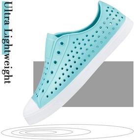 img 2 attached to AQ Unisex Garden Clogs: Breathable Water Sneaker Shoes for Walking, Driving, Pool & Garden Activities