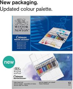 img 3 attached to Набор для акварели Winsor & Newton Cotman Water Colour Painting Plus Set: 12 тюбиков, 8 мл - полный набор для создания шедевров