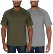 rugged elements 2 pack forest heather men's clothing logo