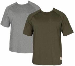 img 2 attached to Rugged Elements 2 Pack Forest Heather Men's Clothing