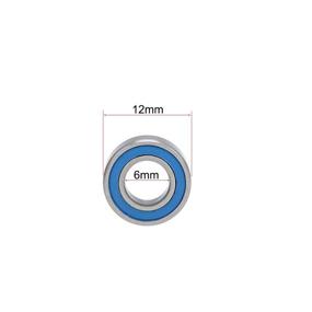 img 1 attached to Подшипники канавки Uxcell MR126 2RS Double