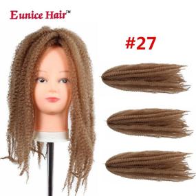 img 3 attached to Eunice Extensions Synthetic Crochet Braiding