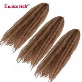 img 2 attached to Eunice Extensions Synthetic Crochet Braiding