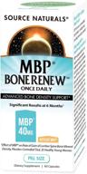 💪 source naturals mbp bone renew - enhancing bone density support - 60 capsules logo