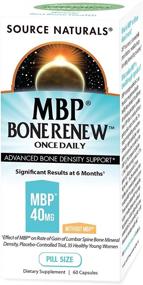 img 4 attached to 💪 Source Naturals MBP Bone Renew - Усиление поддержки плотности костей - 60 капсул