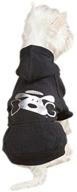 dog good hoodie xx small black logo