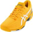 asics solution speed tennis shoes men's shoes and athletic logo