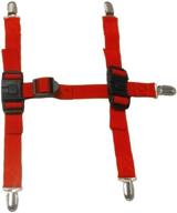 🐾 small red canine footwear suspenders snuggy boots: ultimate comfort for your dog логотип