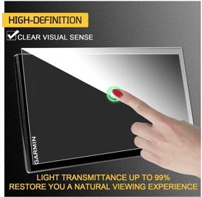 img 3 attached to 📱 Защитная пленка RUIYA Center Touch Control для Garmin RV 780/770/61 LMT/LMT-S 55 – закаленное стекло навигатора – 9H прочность, анти-взрыв и царапины HD прозрачная защитная пленка – Garmin RV 770 LMT/RV 770 LMT-S 6.95IN аксессуар для автомобиля.