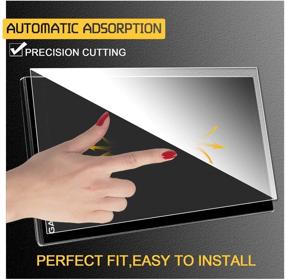 img 2 attached to 📱 Защитная пленка RUIYA Center Touch Control для Garmin RV 780/770/61 LMT/LMT-S 55 – закаленное стекло навигатора – 9H прочность, анти-взрыв и царапины HD прозрачная защитная пленка – Garmin RV 770 LMT/RV 770 LMT-S 6.95IN аксессуар для автомобиля.