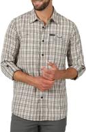 wrangler men's long sleeve hike to fish shirt - atg edition логотип