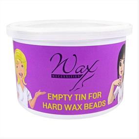 img 3 attached to 🕯️ Wax Necessities Empty Refill Wax Can for Wax Beads 14.1 Ounces 3 Pack: Convenient and Cost-Effective Wax Refill Solution