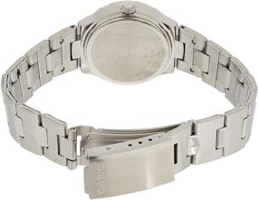 img 3 attached to ⌚ Женские наручные часы Casio Standard с аналоговым дисплеем и датой - стильные и изящные: LTP-1241D-7A2.