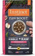 🐱 instinct raw boost indoor: superior grain-free kibble + freeze dried raw cat food for indoor health logo
