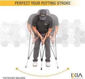 img 3 attached to 🏌️ IXIA Sports - True Pendulum Motion (TPM) Golf Putting Training Aid: A Versatile Tool for Golfers of All Ages and Skill Levels!