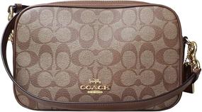 img 1 attached to Coach Crossbody Signature Canvas 68168