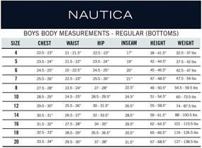 img 1 attached to Nautica Boys' Performance Short Khaki Uniform: High-quality and Stylish Clothing