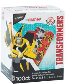 img 1 attached to 🤖 100-Pack Transformers Bandages - Essential First Aid Supplies