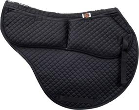 img 1 attached to 🐎 ECP Correction All Purpose Contoured Saddle Pad: Enhanced Comfort with Memory Foam Pockets