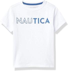 img 1 attached to Nautica Short Sleeve T Shirt Heather Boys' Clothing in Tops, Tees & Shirts