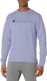 img 2 attached to Champion Graphic Powerblend Fleece Oxford Men's Clothing for Active