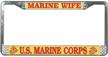 honor country marine license plate logo