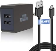 power up your kindle fire with the 5v 2.4a 24w fast charger logo