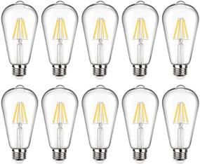 img 4 attached to 💡 Bright Filament Bulb: Dimmable Daylight-Like Illumination at Its Best