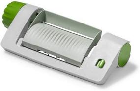 img 4 attached to 🔪 Versatile Stainless Steel Cutter Slicer: Efficient Fruit Peeler Veggie Sheet Slicer for Kitchen Use