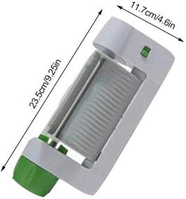 img 3 attached to 🔪 Versatile Stainless Steel Cutter Slicer: Efficient Fruit Peeler Veggie Sheet Slicer for Kitchen Use