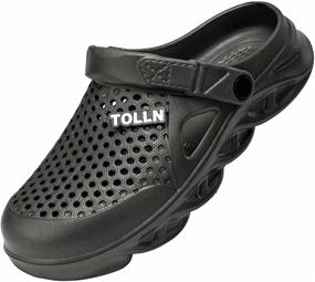 img 3 attached to TOLLN Garden Unisex Adults 7990YS Grey 37 Men's Shoes and Mules & Clogs
