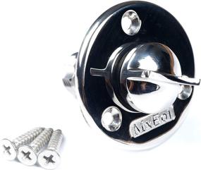 img 1 attached to 🛥️ Mxeol Boat Garboard Drain Plug Kit with Stainless Steel Retention Thread System and Screws