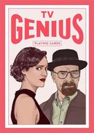 genius playing cards television buffs logo