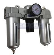combination regulator lubricator particulate moisture filtration logo