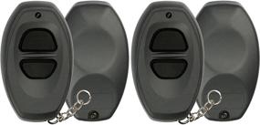 img 1 attached to Enhanced KeylessOption: 2 Key Fob Remote Shell with Advanced Button Pads