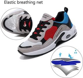 img 3 attached to 👟 Breathable Trainers for Women - KUNWFNIX Travel Sneakers