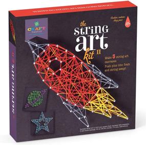 img 4 attached to 🧶 Craft Tastic String Craft: Seamless Canvases for Arts & Crafts and Craft Kits