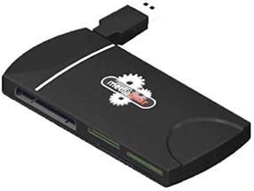 img 1 attached to MediaGear Hi-Speed USB 2.0 9 in 4 Digital Card Reader/Writer - EP9n4/Reader: Streamline Your Data Transfer and Storage