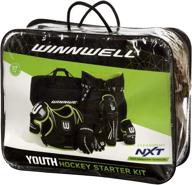 🏒 winnwell youth cleansport nxt hockey pad & bag starter kit логотип