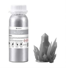 img 1 attached to Monoprice Rapid UV 3D Printer Resin 250ml - Gray: Enhance Your 3D Printing Projects