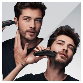 img 3 attached to Braun MGK3220 6-in-1 Hair Clippers for Men: Beard Trimmer, Ear & Nose Trimmer, Grooming Kit - Cordless & Rechargeable