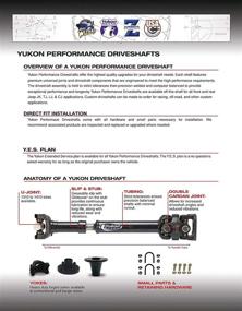 img 1 attached to 🚀 High-Performance Driveshaft Upgrade for Jeep Wrangler JK Rear - 4 Door (2007-2011) OE Style CV 1310