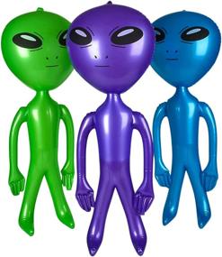 img 4 attached to 👽 Vlish Inflatable Alien Halloween Decor