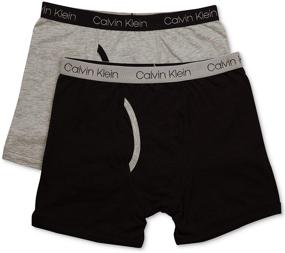 img 2 attached to Calvin Klein Assorted Briefs VictoriaBlue Boys' Clothing for Underwear