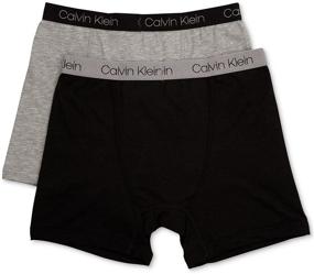 img 1 attached to Calvin Klein Assorted Briefs VictoriaBlue Boys' Clothing for Underwear